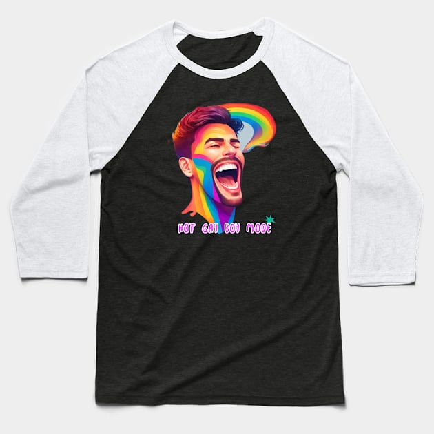 Hot Gay Baseball T-Shirt by TeeLeif